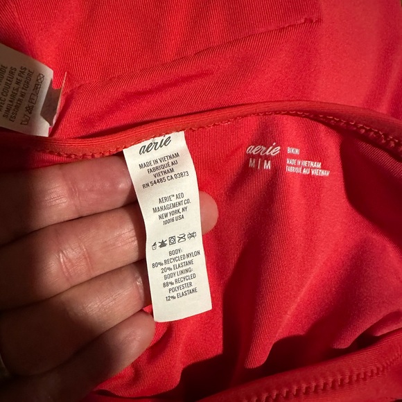 Aerie Red Ruffle Bikini Set - Picture 5 of 7